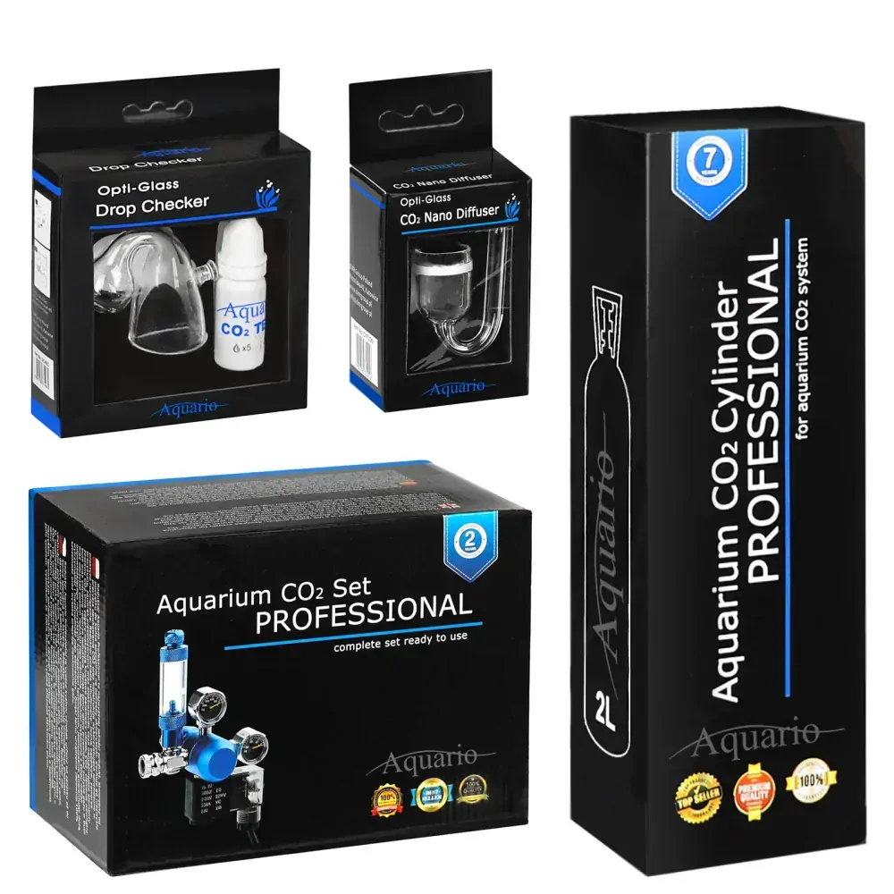 Aquario BLUE Professional - CO2 sada s lahví 2 litry