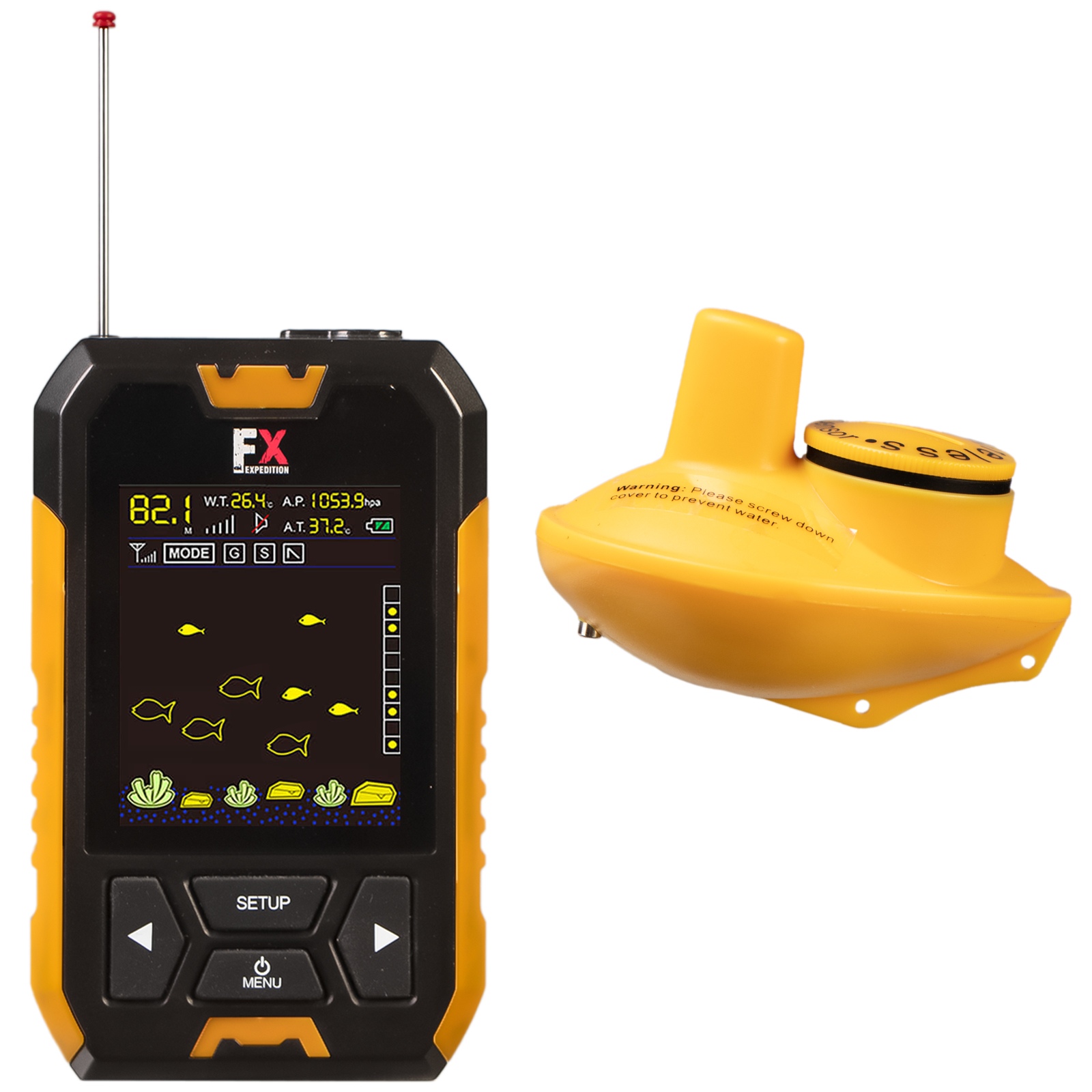 FishVision Pro - sonarový vyhledávač ryb