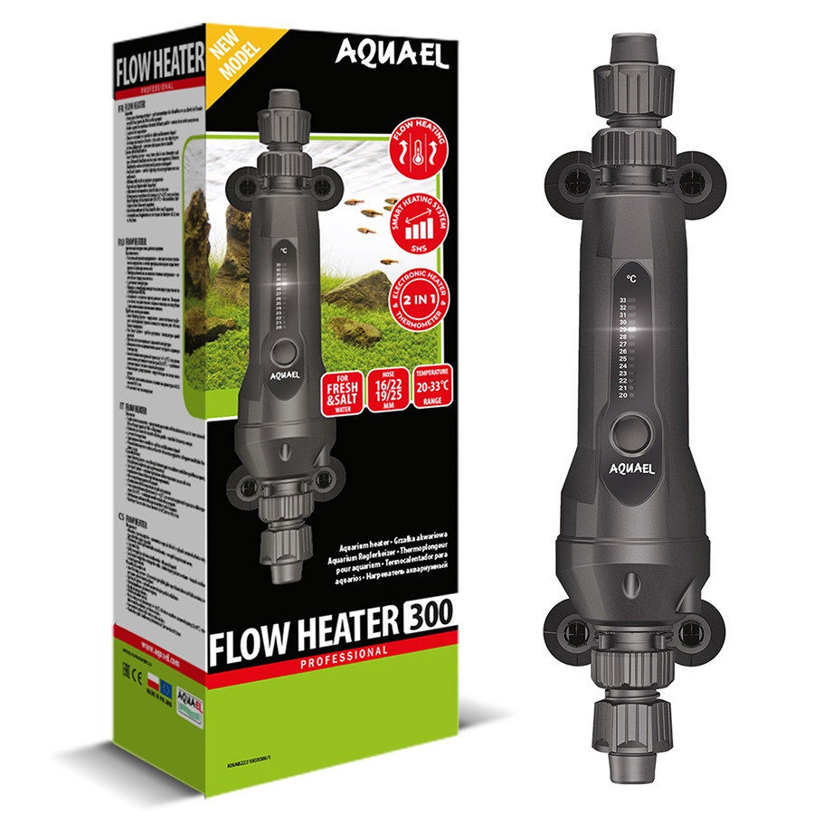 Aquael Flow Heater 2.0 300W - průtokový ohřívač