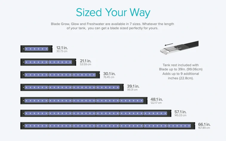 AI BLADE FRESHwater 121cm/~100W