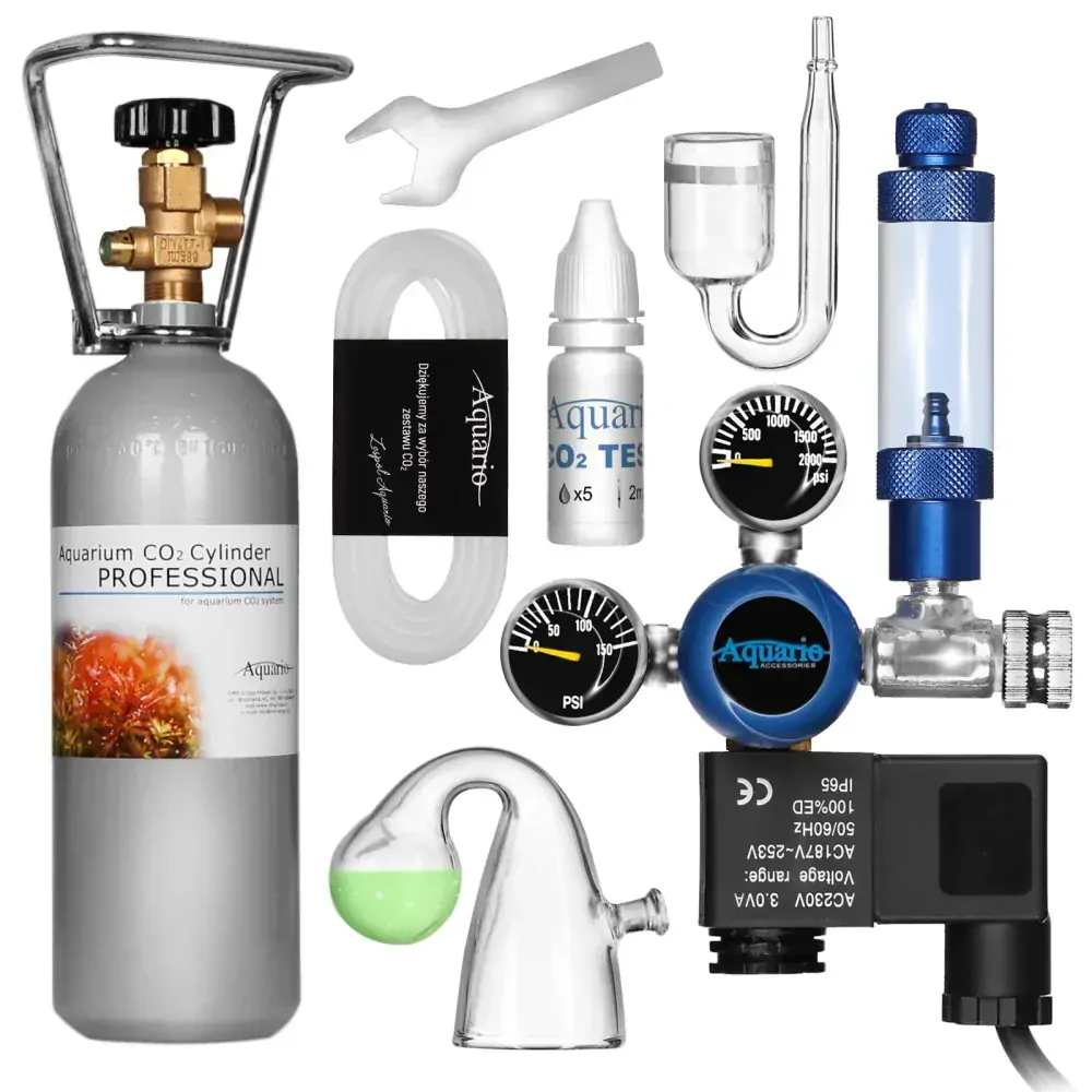 Aquario BLUE Professional - CO2 sada s lahví 2 litry
