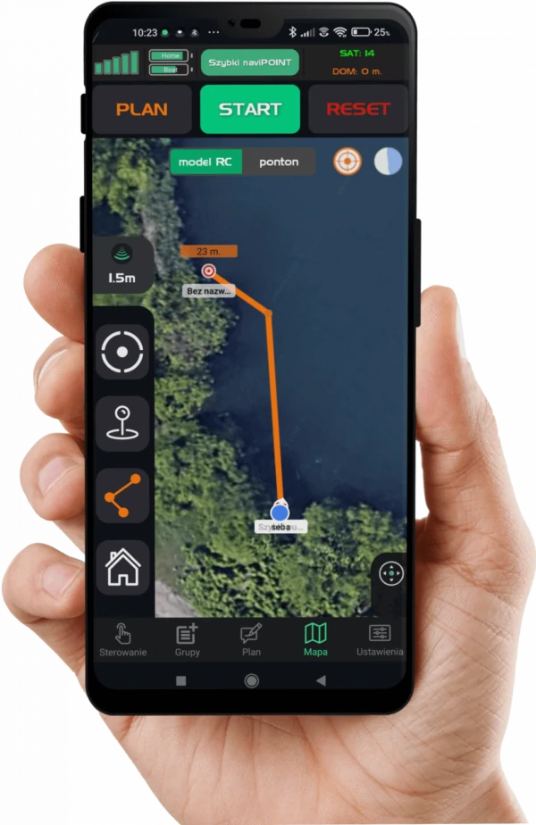naviBOAT: Inteligentní autopilot a GPS pro návnadové lodě