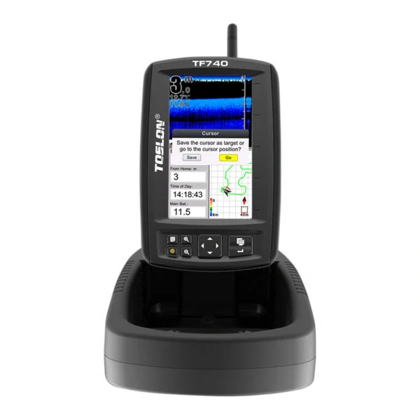 Toslon TF-740 – Barevný echolot s GPS