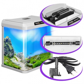 Kruger Meier Como Aquarium 16l Bílá
