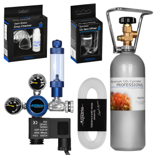 Aquario BLUE Professional - CO2 sada s lahví 8 litrů