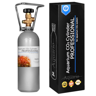 CO2 láhev Aquario BLUE - nová s ventilem 2 litry